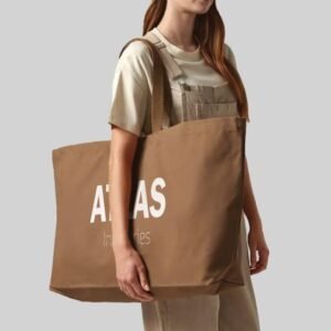 BagBazario Oversized Canvas Shopping Tote Bag