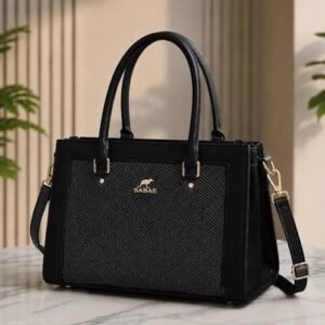 BagBazario Luxurious Structured Leather Handbag